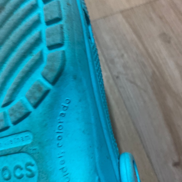 Crocs Light Blue Size M 5 W 7 - Picture 5 of 15
